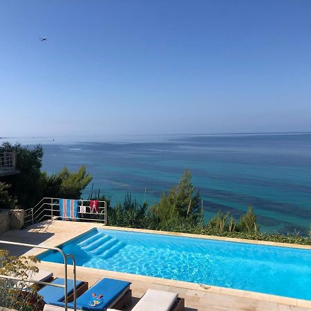 Villaparadiso Beach Front Villa Makris Gialos Argostoli  Eksteriør billede